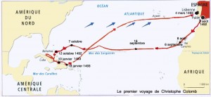 Si Christophe Colomb avait fait partie des premiers de la classe et ne s'était pas trompé sur la distance qui le séparait de l'Asie, il n'aurait pas entrepris le voyage ...