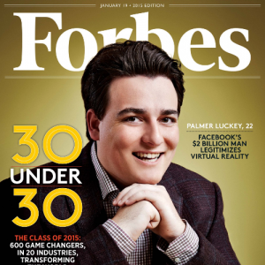 Palmer Luckey, une forme vite construite