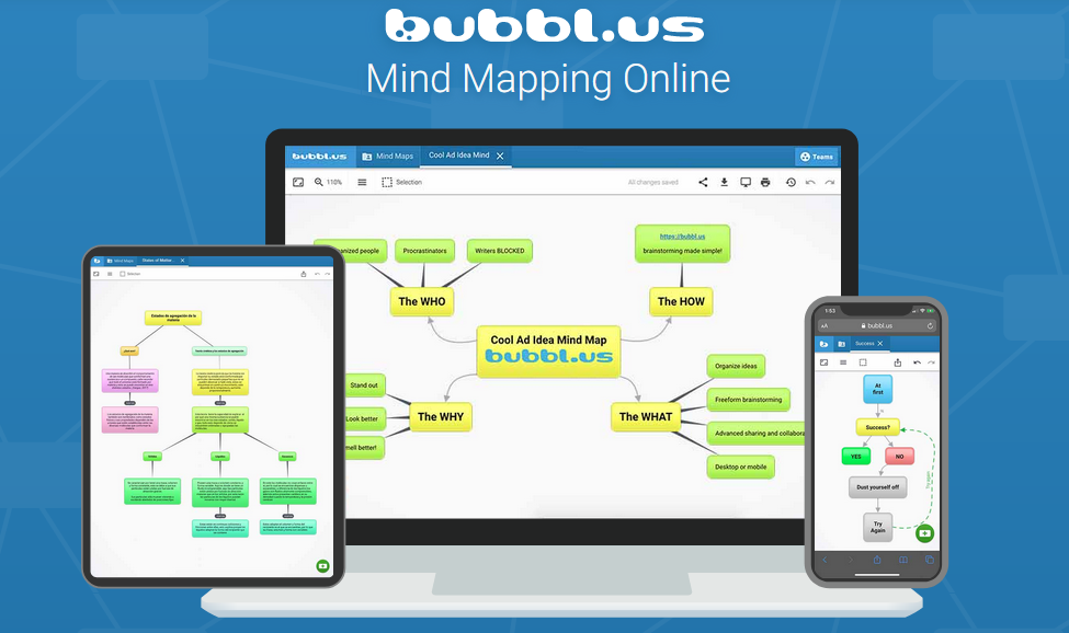 Brainstorming en ligne avec bubbl.us